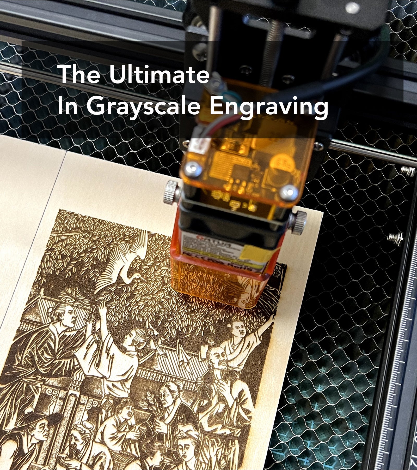 Ortur Laser Master 2 Pro LU2-10A - The Ultimate In Grayscale Engraving