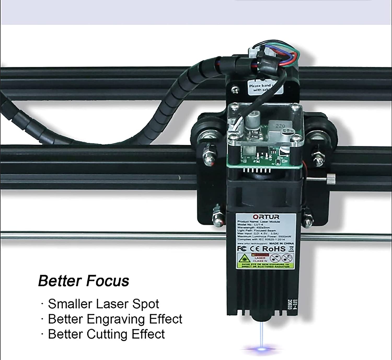 ortur laser master 2 20w lightburn settings