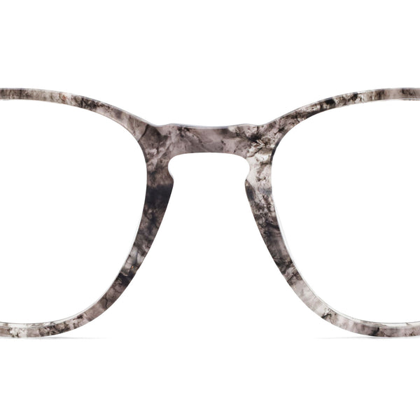 beamish oval gray eyeglasses frames err