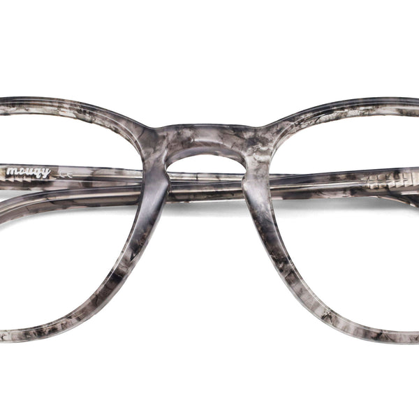 beamish oval gray eyeglasses frames err