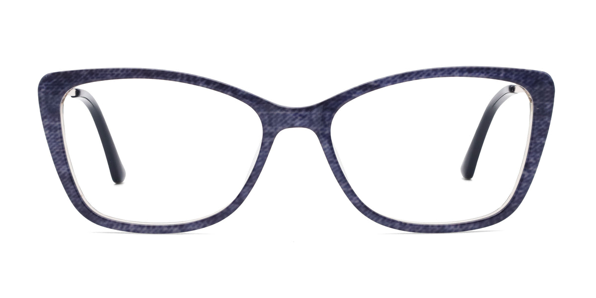 jeans eyeglasses frames front view 