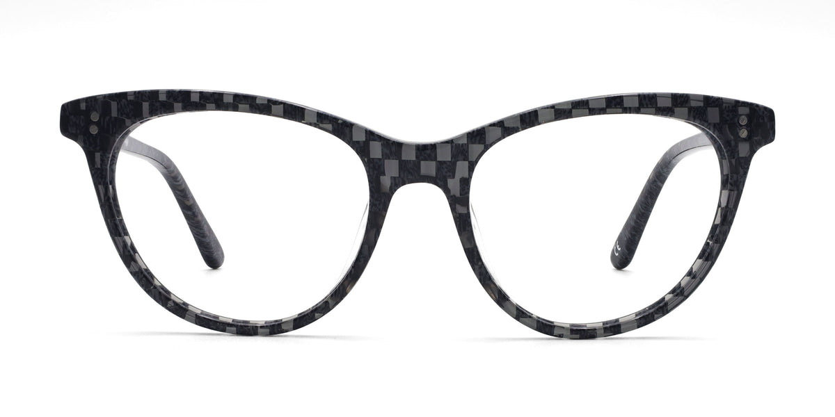 lush eyeglasses frames front view 