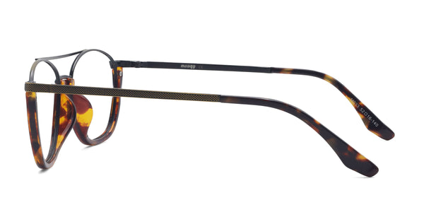riviera aviator tortoise eyeglasses frames side view