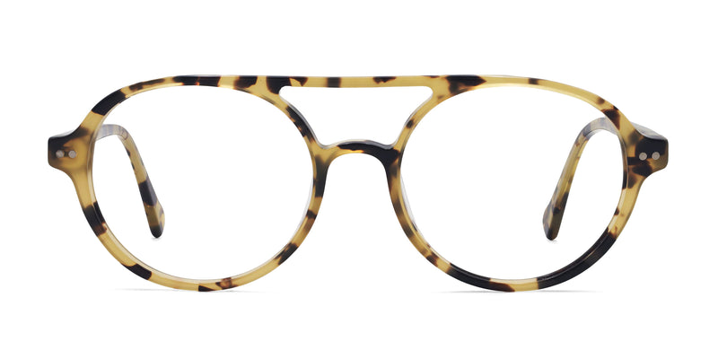 rosemary aviator tortoise eyeglasses frames front view