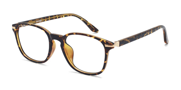 altrist square tortoise eyeglasses frames angled view