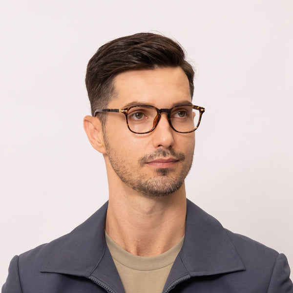 altrist square tortoise eyeglasses frames for men side view