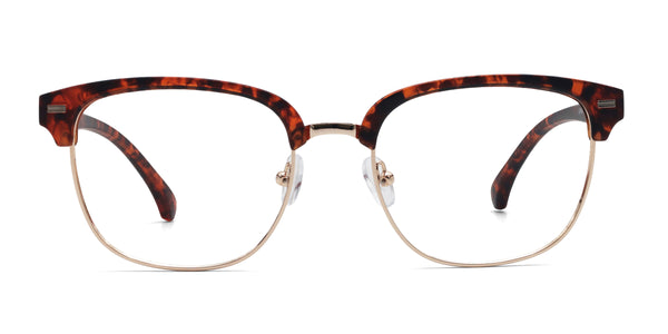 artist browline tortoise eyeglasses frames front view