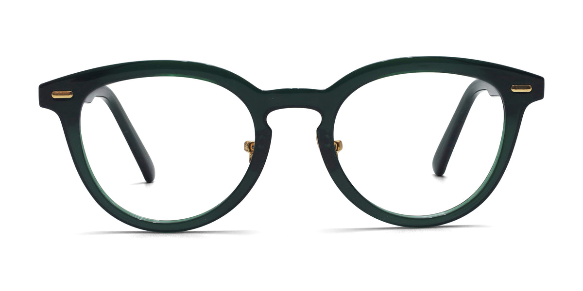 bay eyeglasses frames front view 