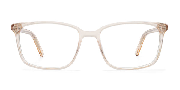 botree rectangle pink eyeglasses frames front view