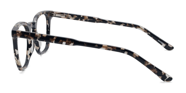 cozy square tortoise eyeglasses frames side view