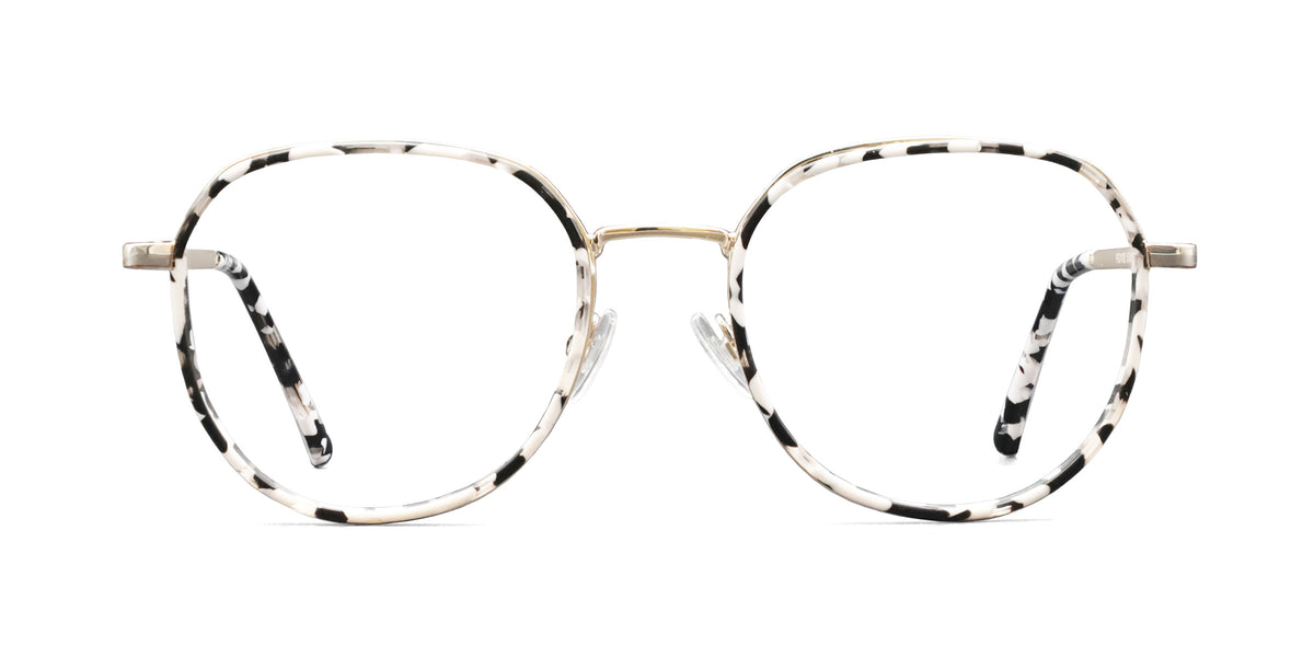 dalmatian eyeglasses frames front view 