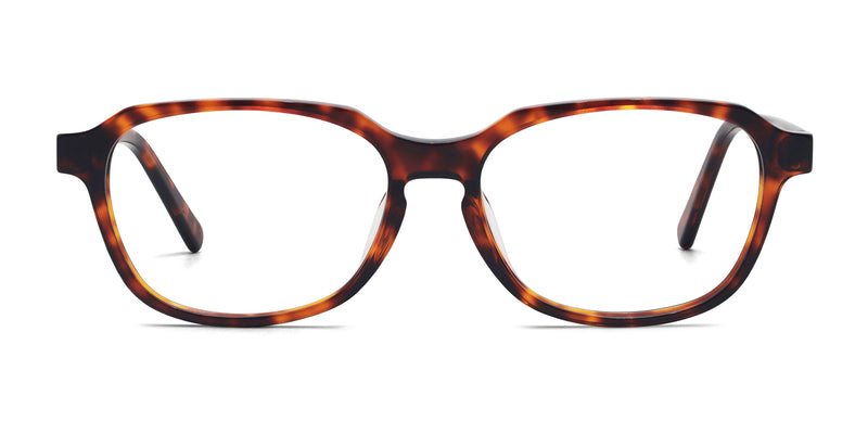Ophelia Narrow Frame Cat-Eye Eyeglasses, Hubble, Blush Tortoise