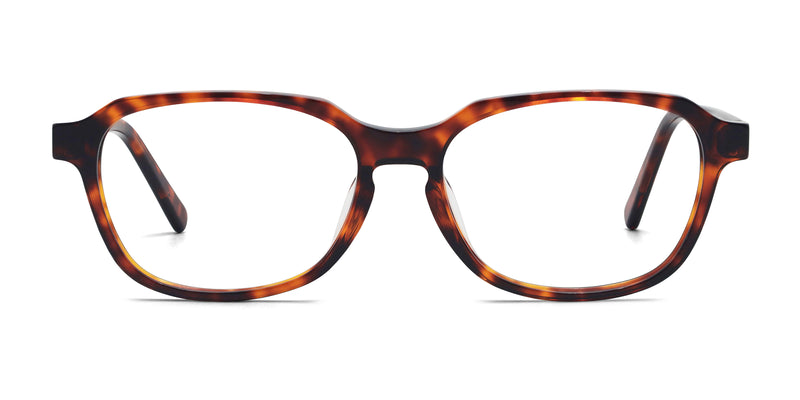 Chandler Rectangle Reading Glasses - Brown, Men's Eyeglasses