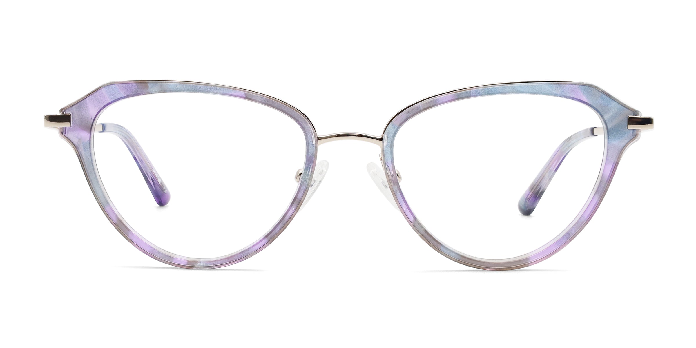 Trust Cat Eye Clear Purple Full Rim Eyeglasses, Eyebuydirect