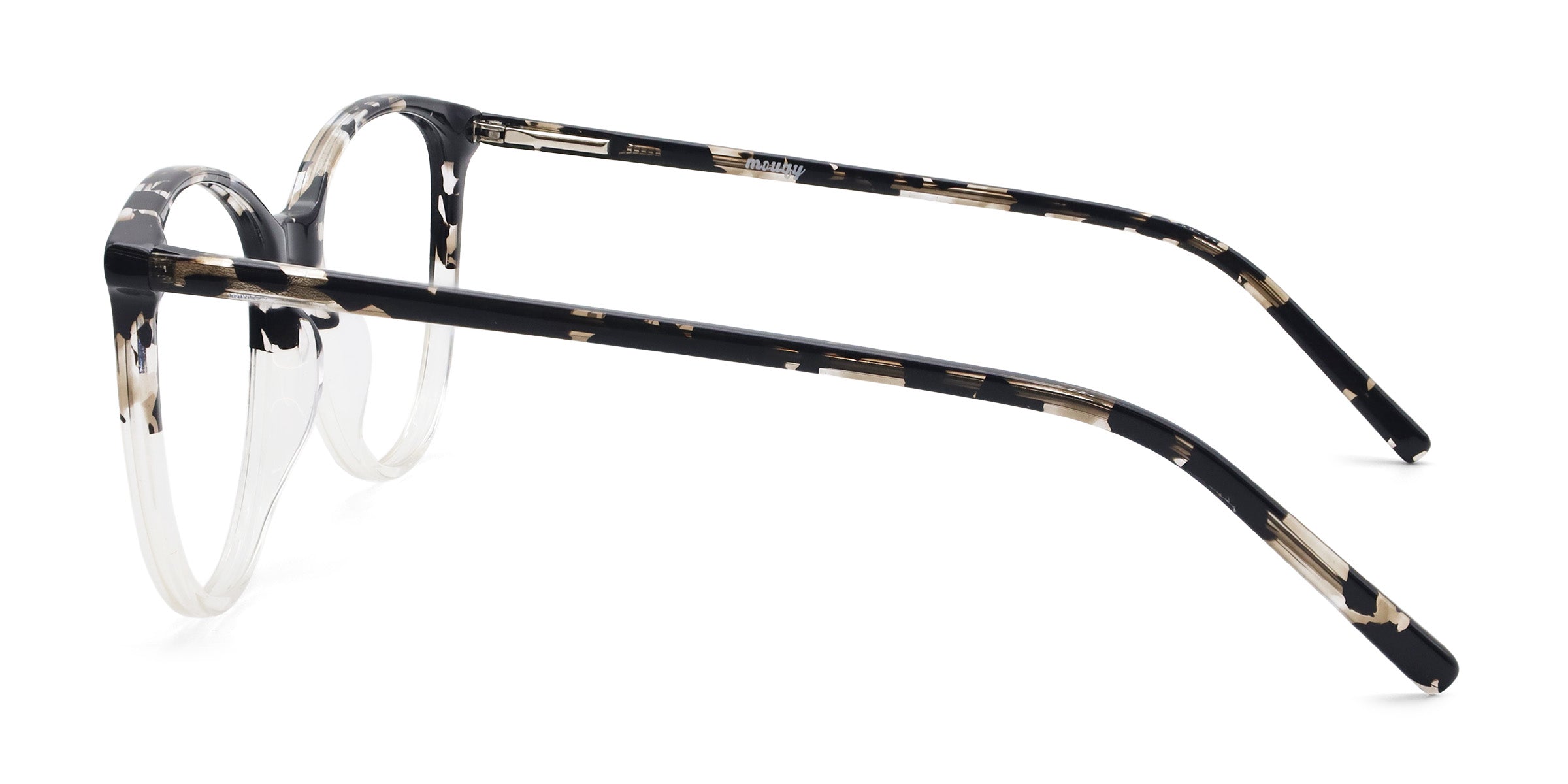 Ginkgo Oval Tortoise eyeglasses frames side view