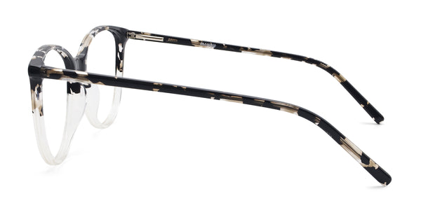 ginkgo oval tortoise eyeglasses frames side view