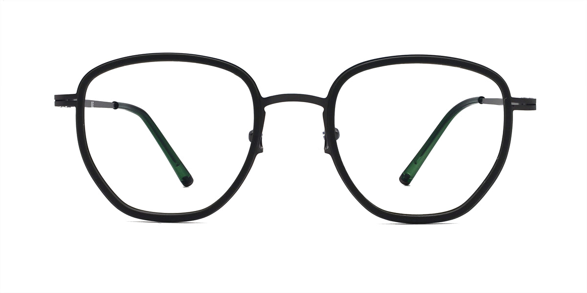 glee eyeglasses frames front view 