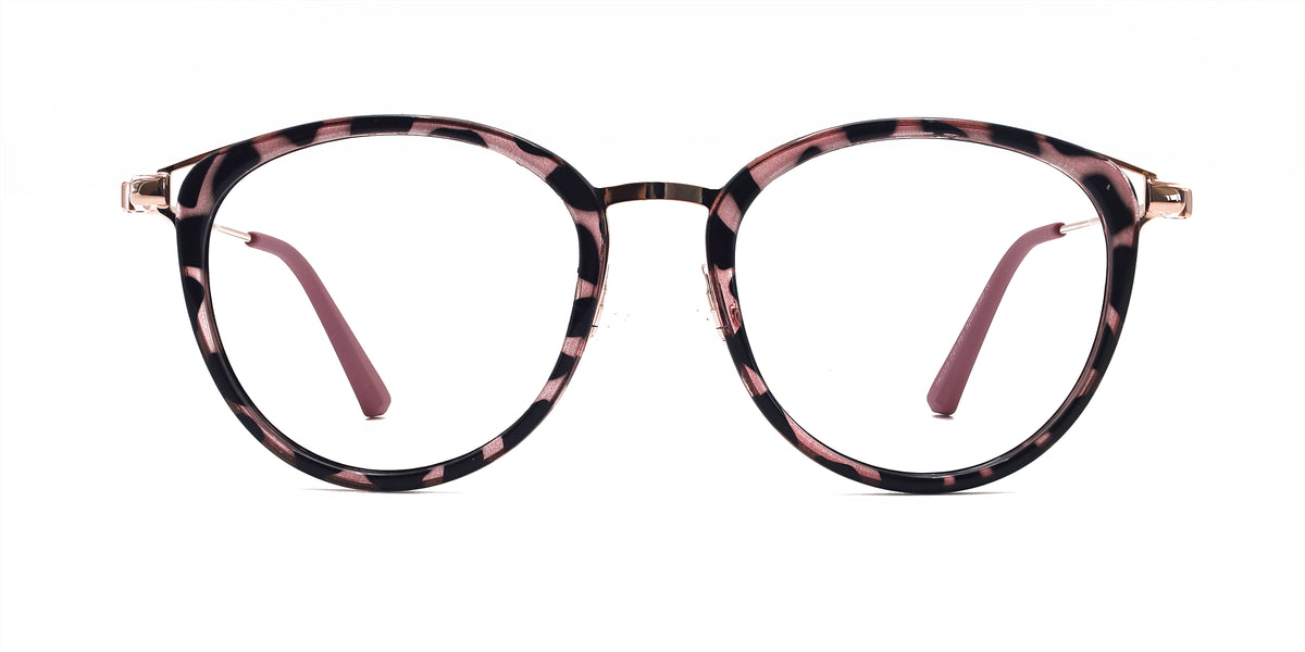 hipster eyeglasses frames front view 
