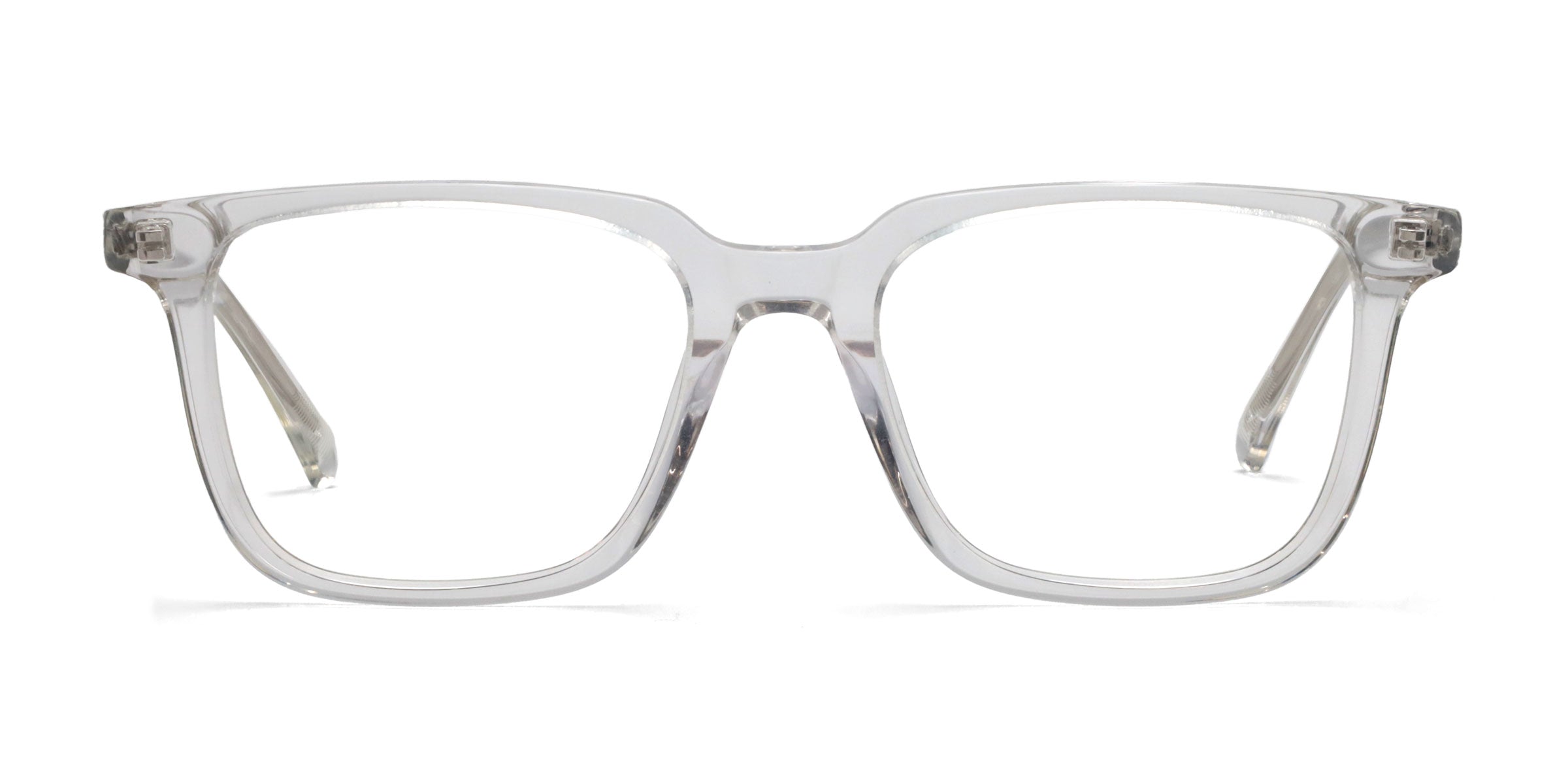 Hype Round Black eyeglasses frames front view