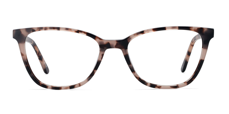 insight square tortoise eyeglasses frames front view