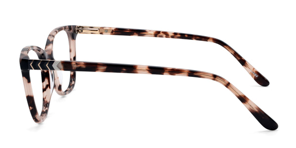 insight square tortoise eyeglasses frames side view