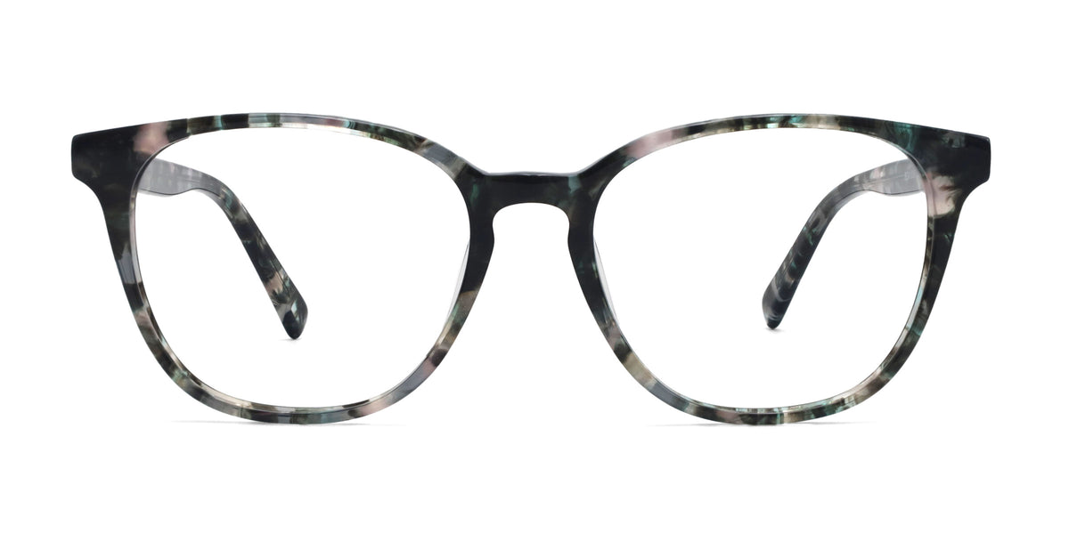 mint eyeglasses frames front view 