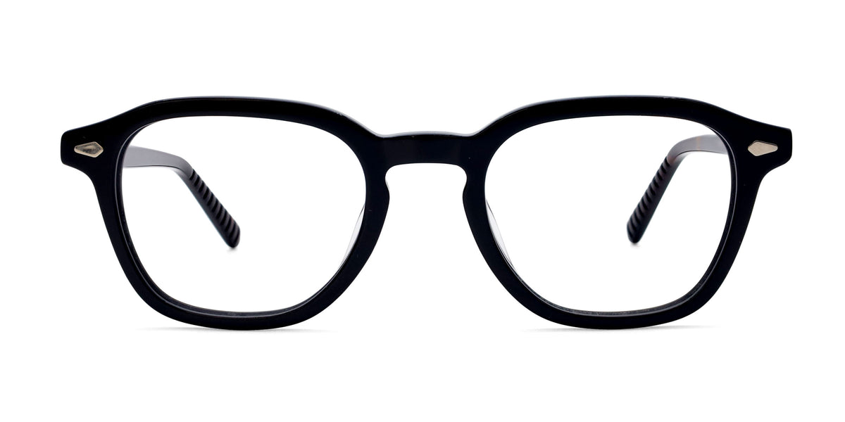 modest eyeglasses frames front view 