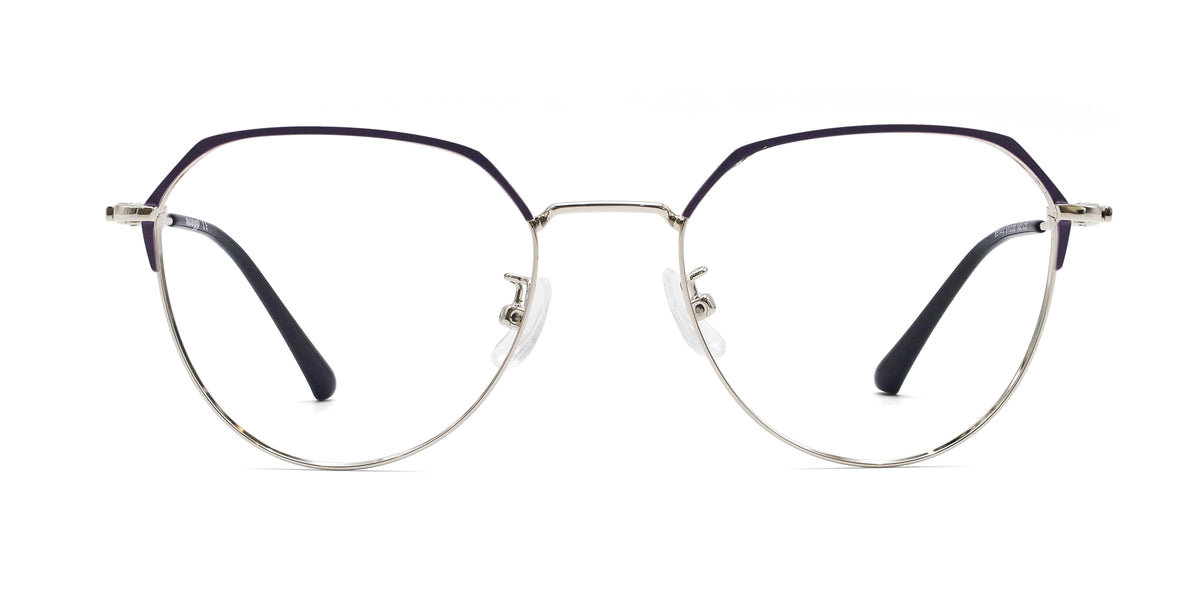 pearl eyeglasses frames front view 