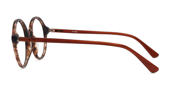 potter round tortoise eyeglasses frames side view