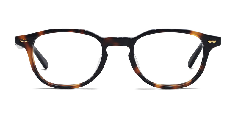 vanco square tortoise eyeglasses frames front view
