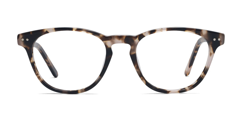 vivi square tortoise eyeglasses frames front view