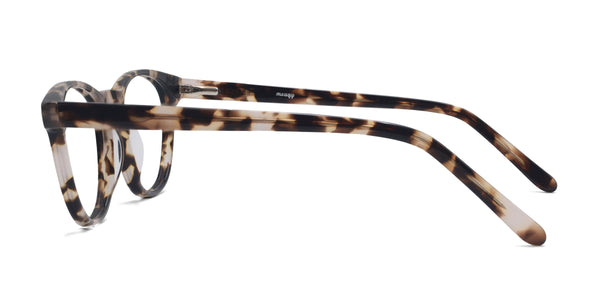 vivi square tortoise eyeglasses frames side view