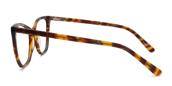 vow cat eye tortoise eyeglasses frames side view