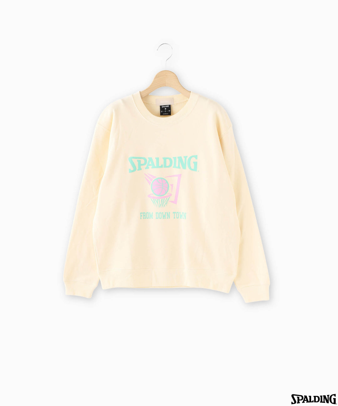 SPALDING×MYLANKA プリントスウェット