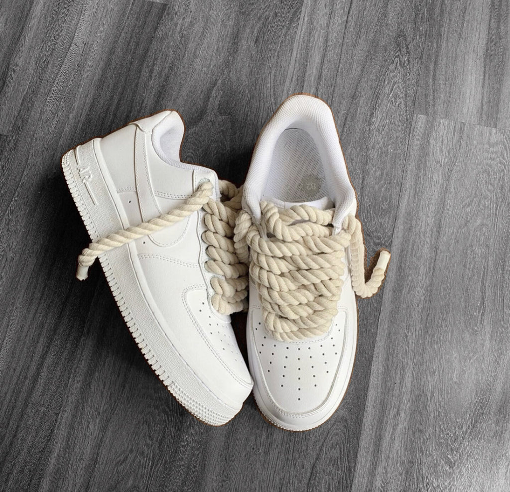 Custom BLM White Air Force 1s – Ish&Al Customz