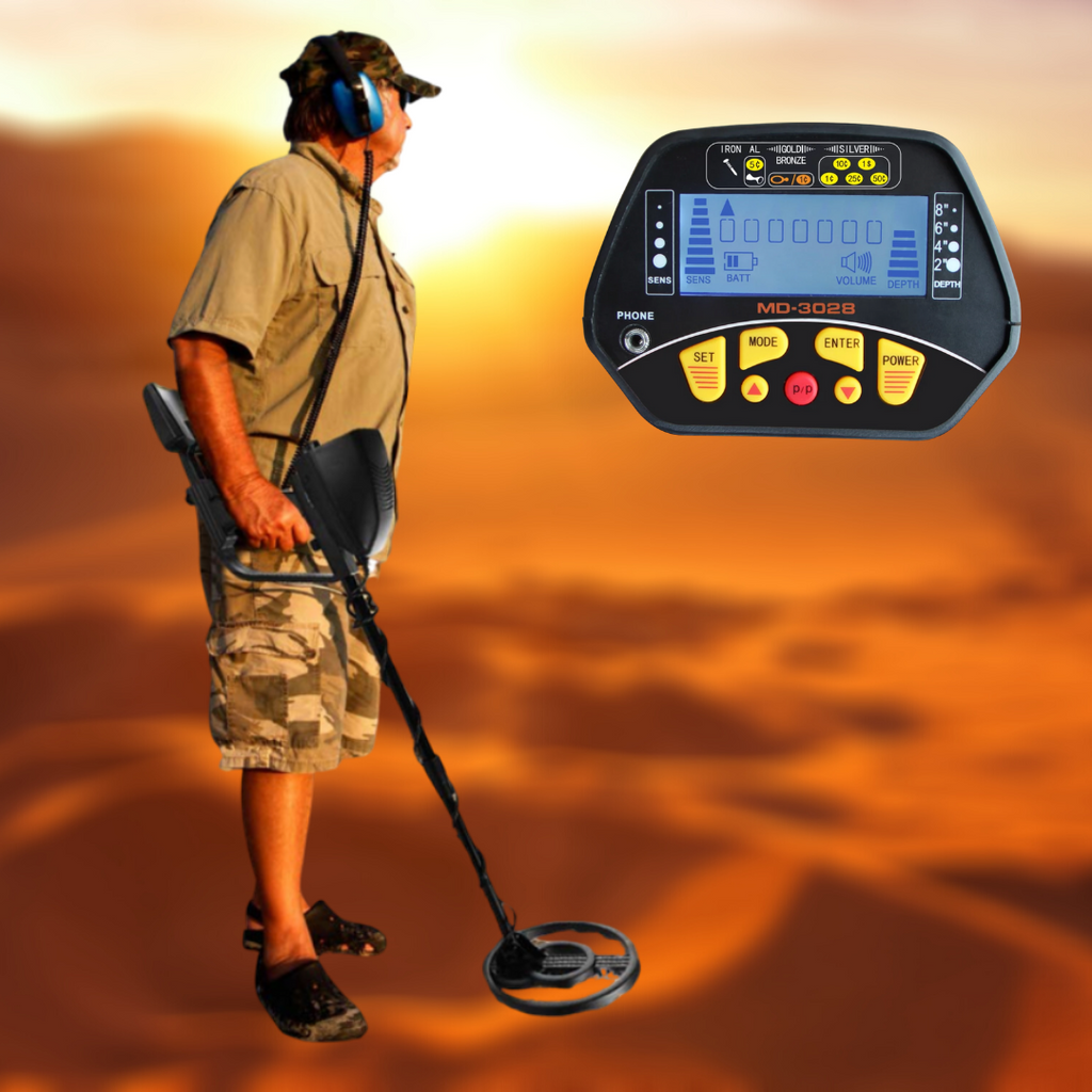 waterproof metal detector - Integrated audio system - Ozerty