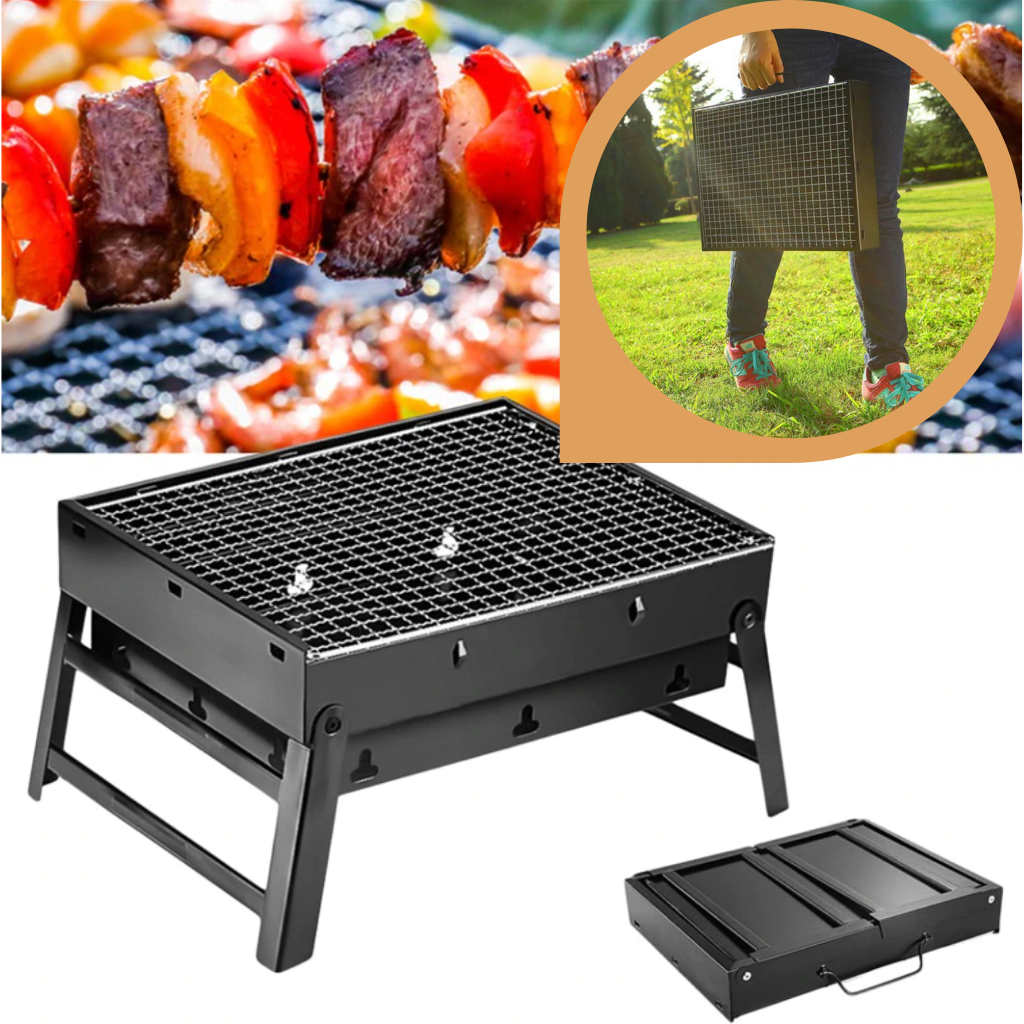 Grill pliable Barbecue portable avec grille Maestro MR-1011 - Cdiscount  Jardin