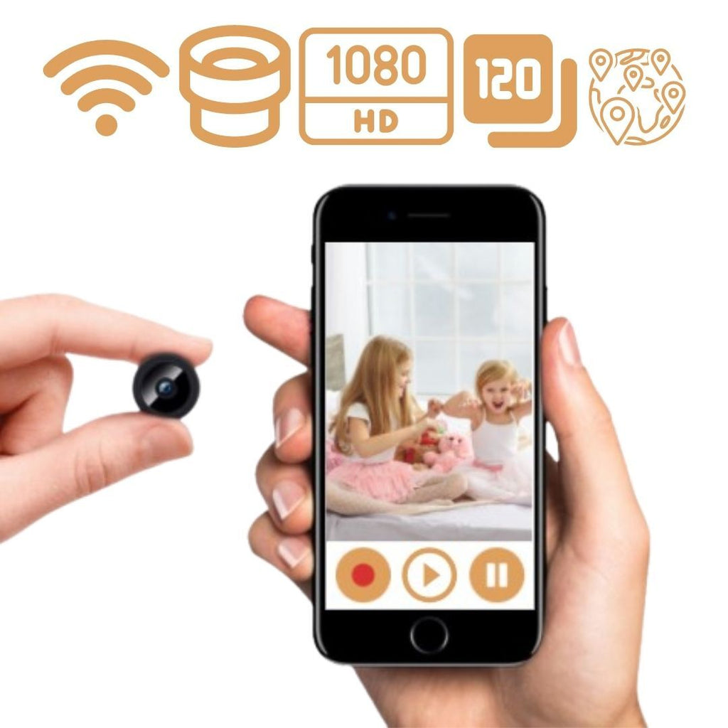 Comment installer mini camera espion magnetique wifi a distance 