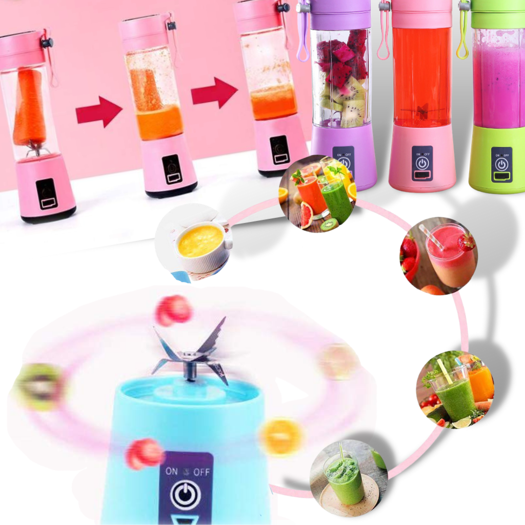 Mini mixeur blender de fruit portable - Utilisation facile - Ouistiprix