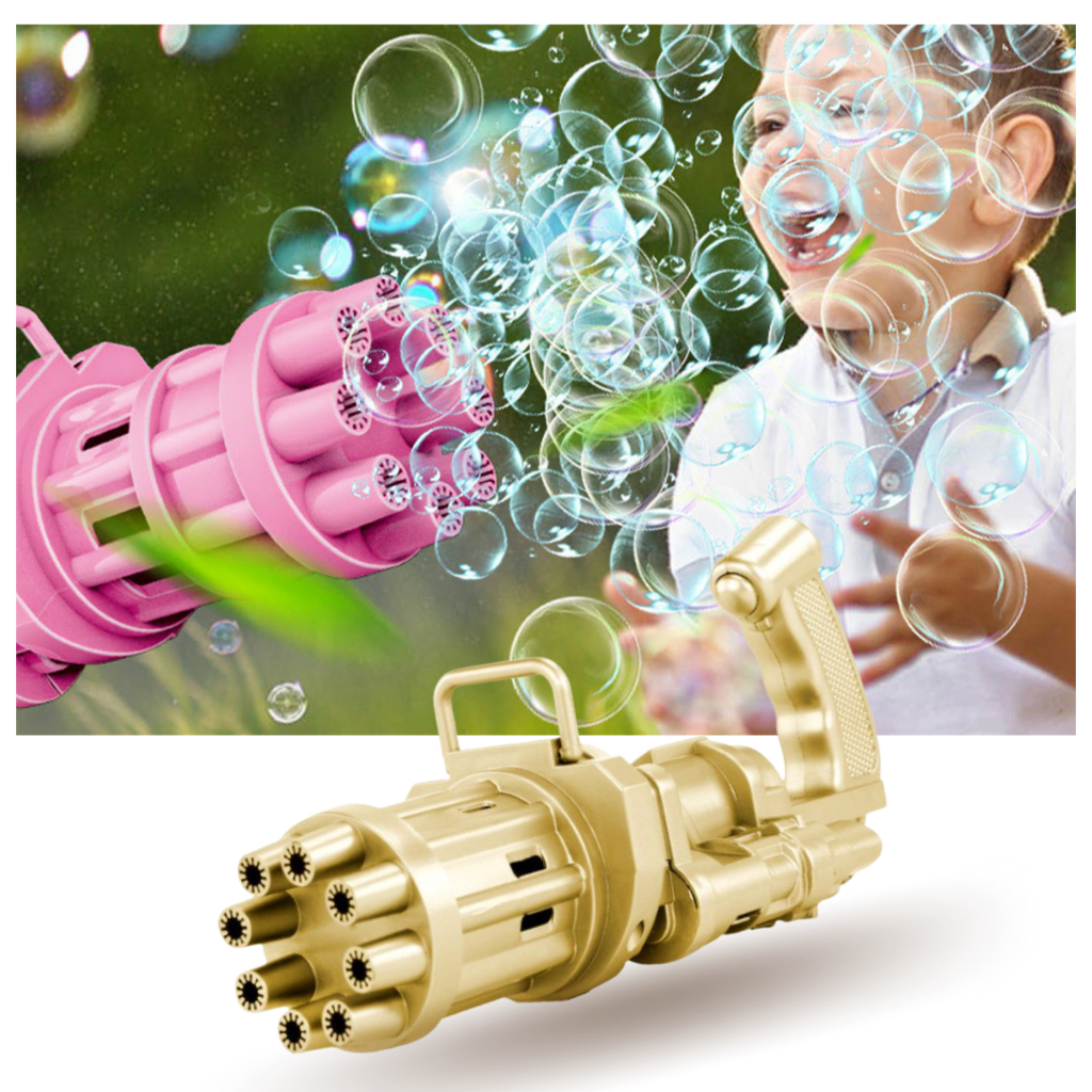 Pistolet à bulles électrique pour enfants, Pistolet à bulles à