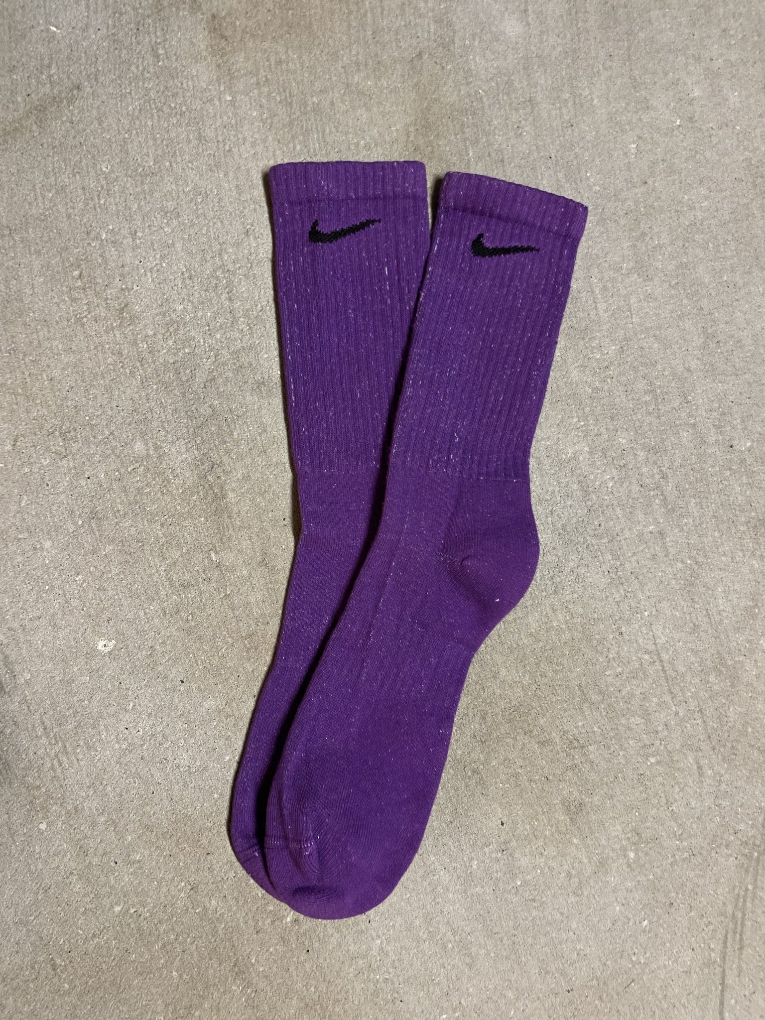 pink and purple nike socks