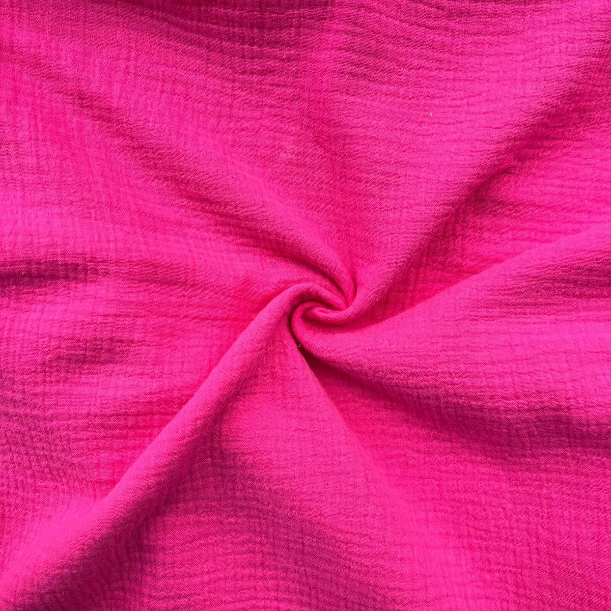 Musselin Liebe Stofffarbe Neonpink