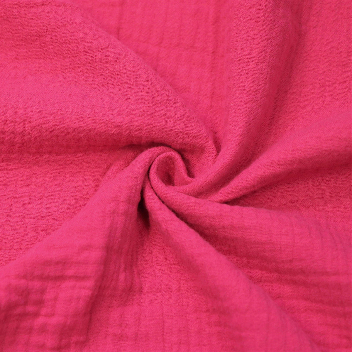 Musselin Liebe Stofffarbe pink