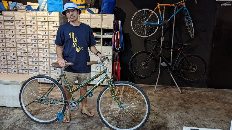 Polkadot bicycle