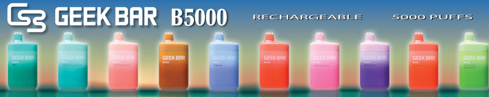 Latest Release in 5000 Puff Bar GEEK BAR Best Vape Prices online