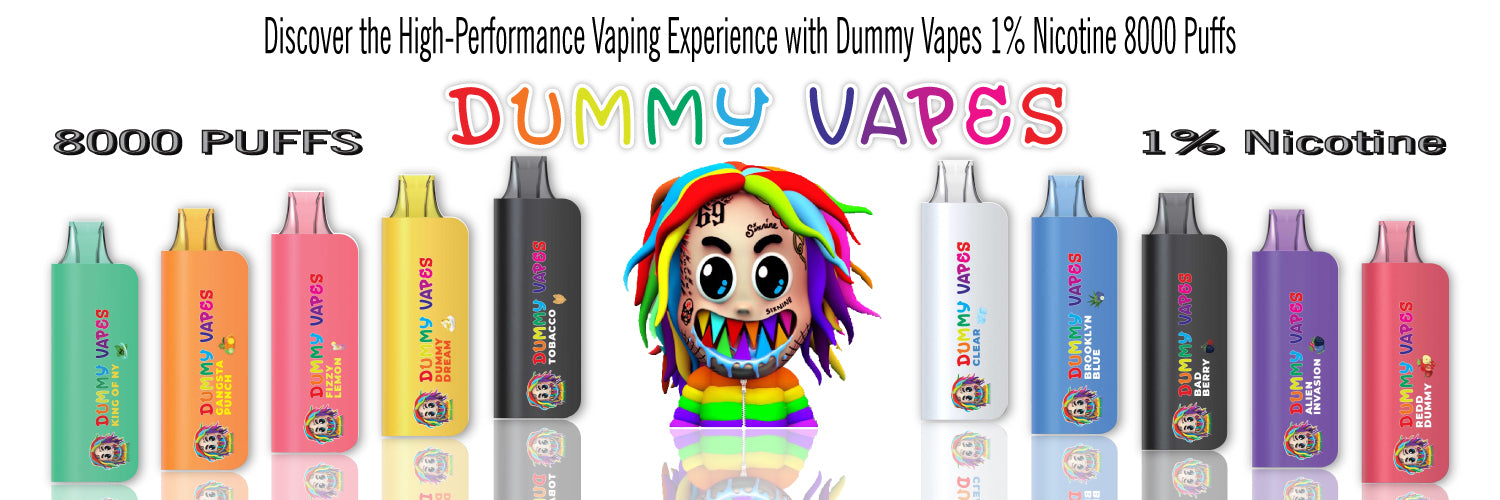 Discover the High-Performance Vaping Experience with Dummy Vapes 1% Nicotine 8000 Puffs