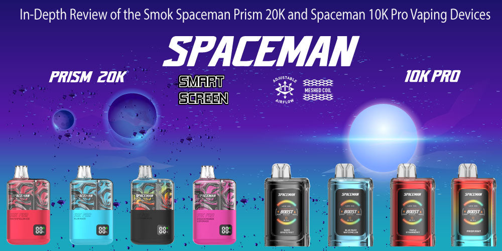 Revolutionizing Disposable Vaping: The Smok Spaceman Prism 20K and Spaceman 10K Pro