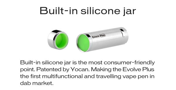 Yocan Evolve Plus Vaporizer - Best Wax Pen by Yocan - Jar