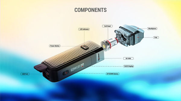 Specifications SMOK NORD X 60 W Pod System Kit