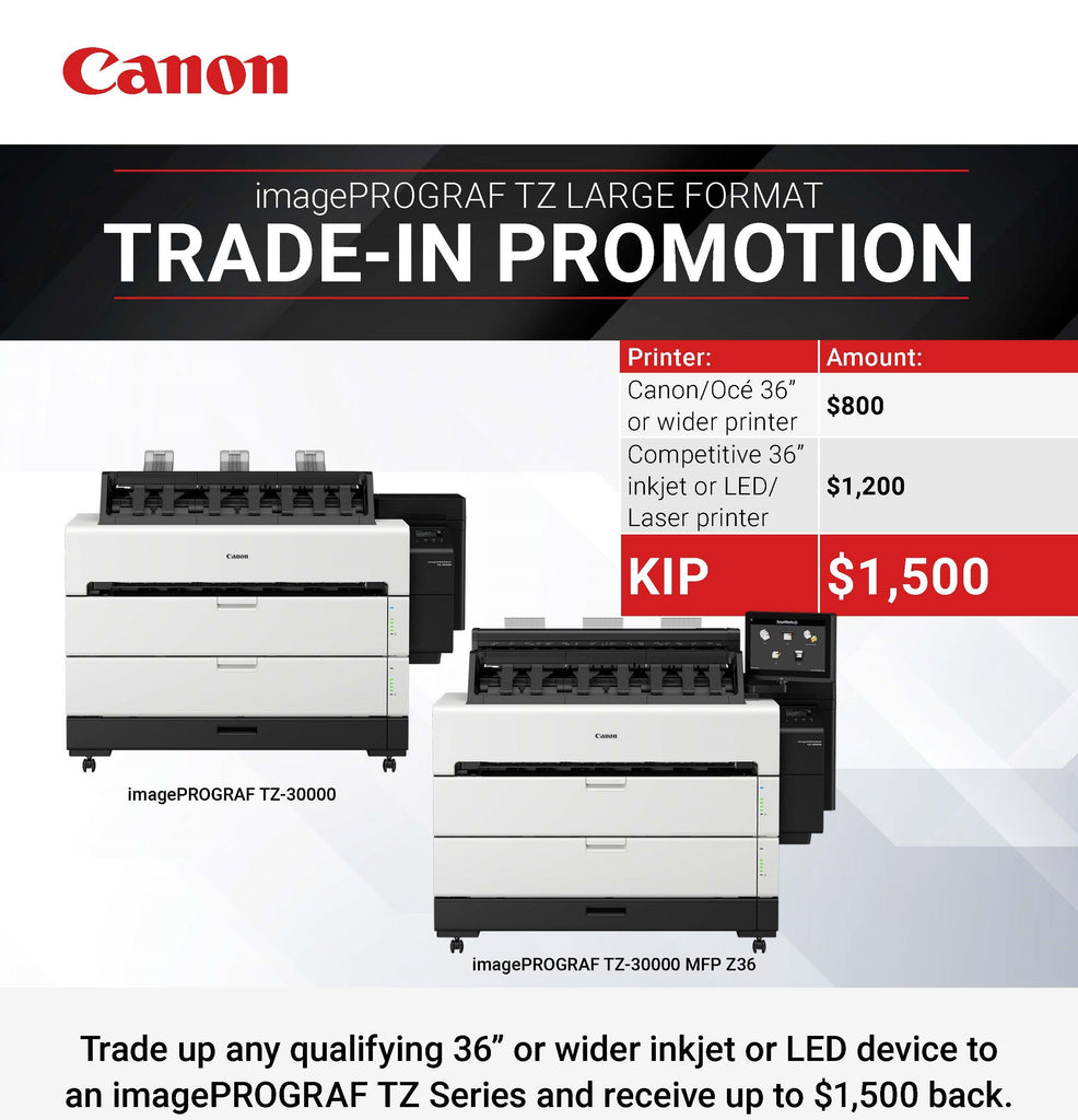 Canon TZ Trade-In Promo A/E Graphics